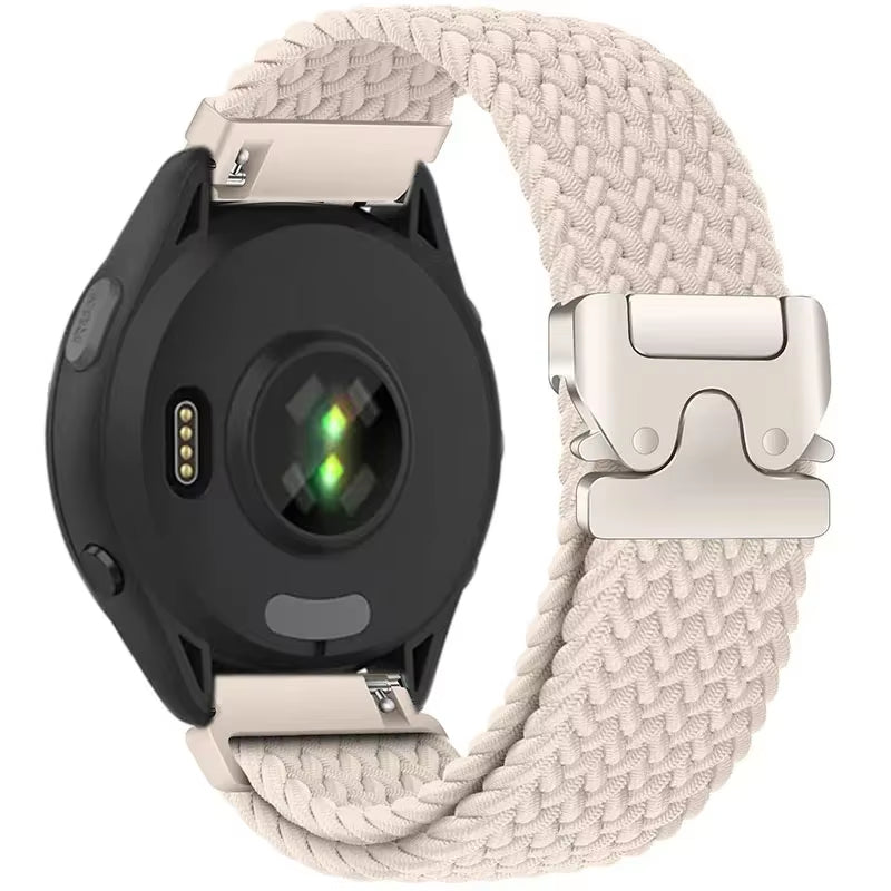 Braided Loop Strap for  Venu 3/2 Active 5 Parachute Buckle Nylon Watchband  Forerunner 965 165 265 55 255 Music Belt