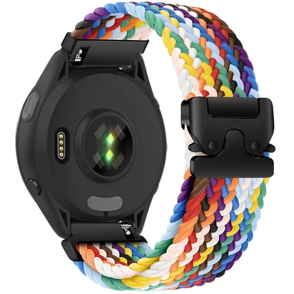 Braided Loop Strap for  Venu 3/2 Active 5 Parachute Buckle Nylon Watchband  Forerunner 965 165 265 55 255 Music Belt